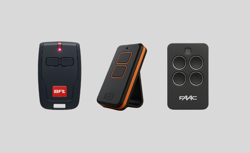 Controles remotos para portones automáticos