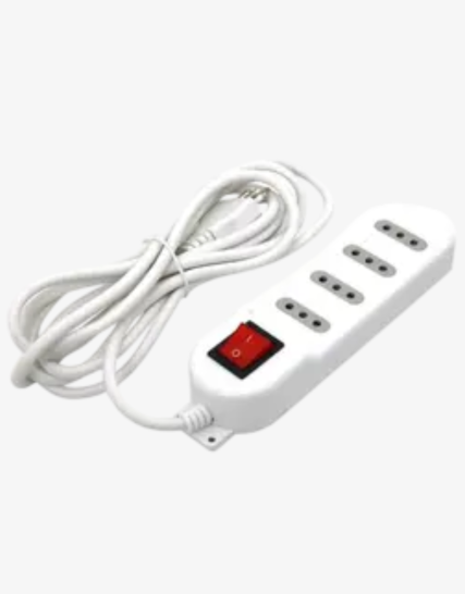 Alargador Múltiple con Switch 4 Posición3 Metros