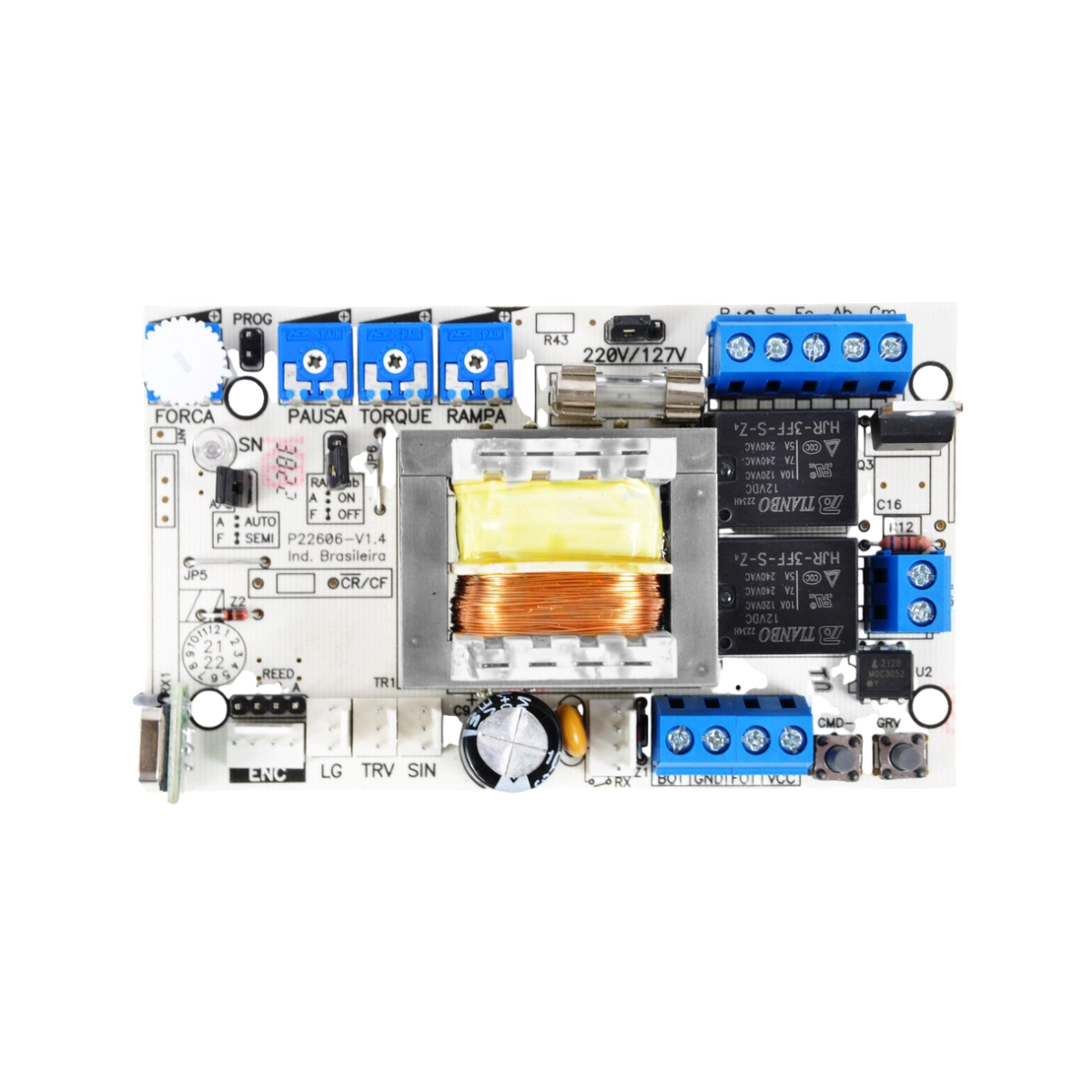 Central Electrónica 4 Trimpots Bivolt 50HZ PPA