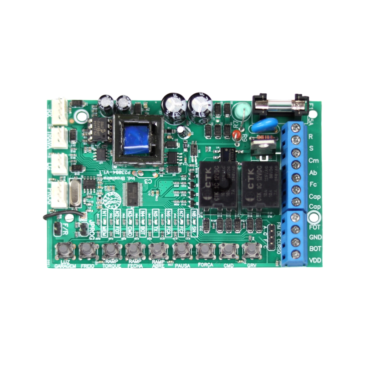 Central Electrónica Agility Plus Bivolt 50HZ / 60HZ PPA