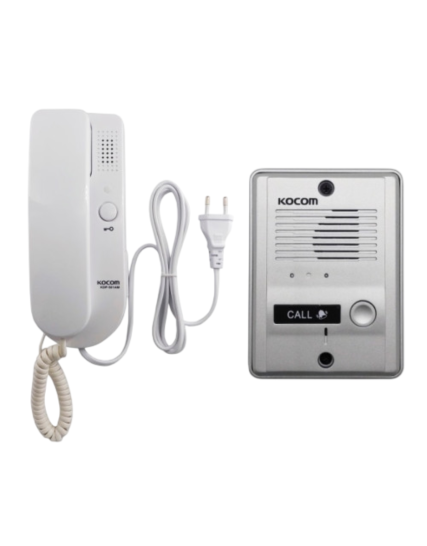 Kit Portero Kocom 1 Citofono Frente Metalico
